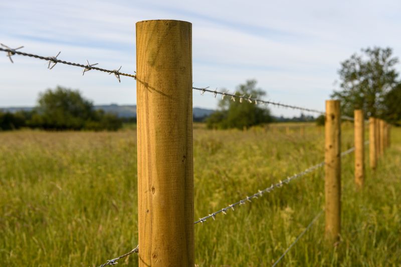 Rural Farm Fence